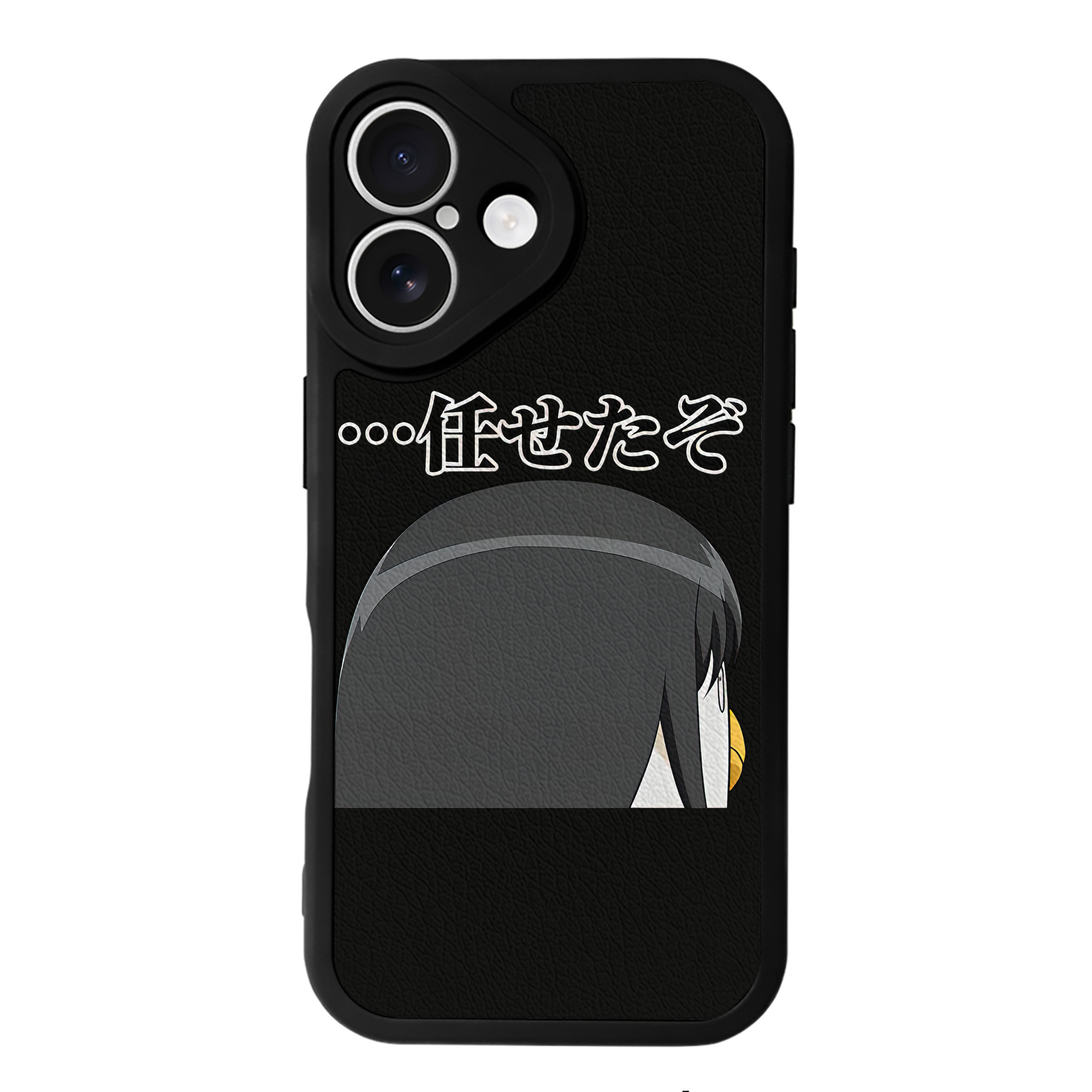 （画像用） ぎんたま 坂田銀時（さかたぎんとき） 神楽 志村新八（しむら しんぱち） GINTAMA Sakata Gintoki Kagura Shimura Shinpachi 【iPhone 16シリーズ対応】シリコンスマホケース（レザー調） 材質：シリコン